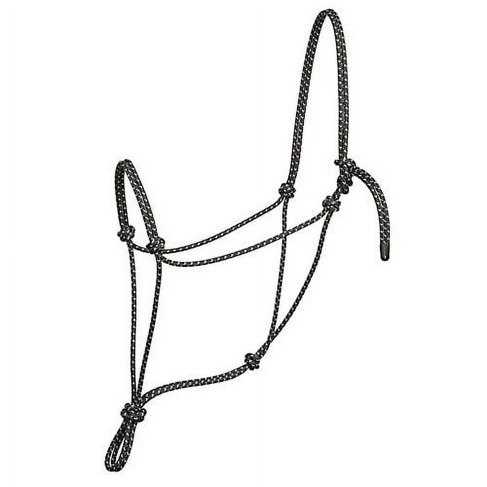 Weaver Silvertip Big Sky Rope Halter Silver - Walmart.com