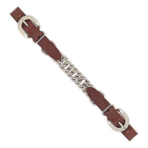 Weaver Leather Horizons Single Flat Link Chain Curb Strap
