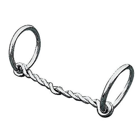 Weaver Leather Pony Bit: Nickel Plated Twisted Wire for Comfort