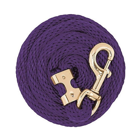 Weaver Value Lead Rope Brass Snap 5/8 x 8 Purple