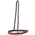 thumbnail image 1 of Weaver Working Cowboy Harness Leather Noseband W/ 1/2" Crown Chestnut, 1 of 2