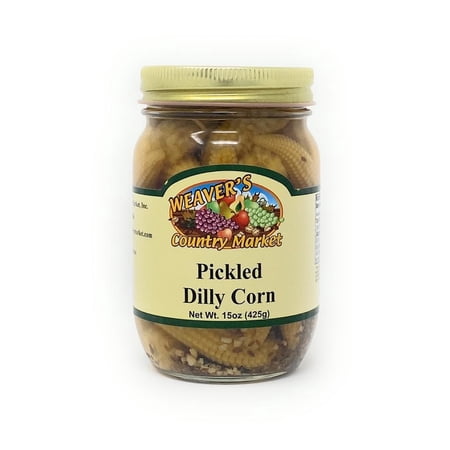 Weaver's Country Market Pickled Dilly Corn (2-15 Ounce Jars)