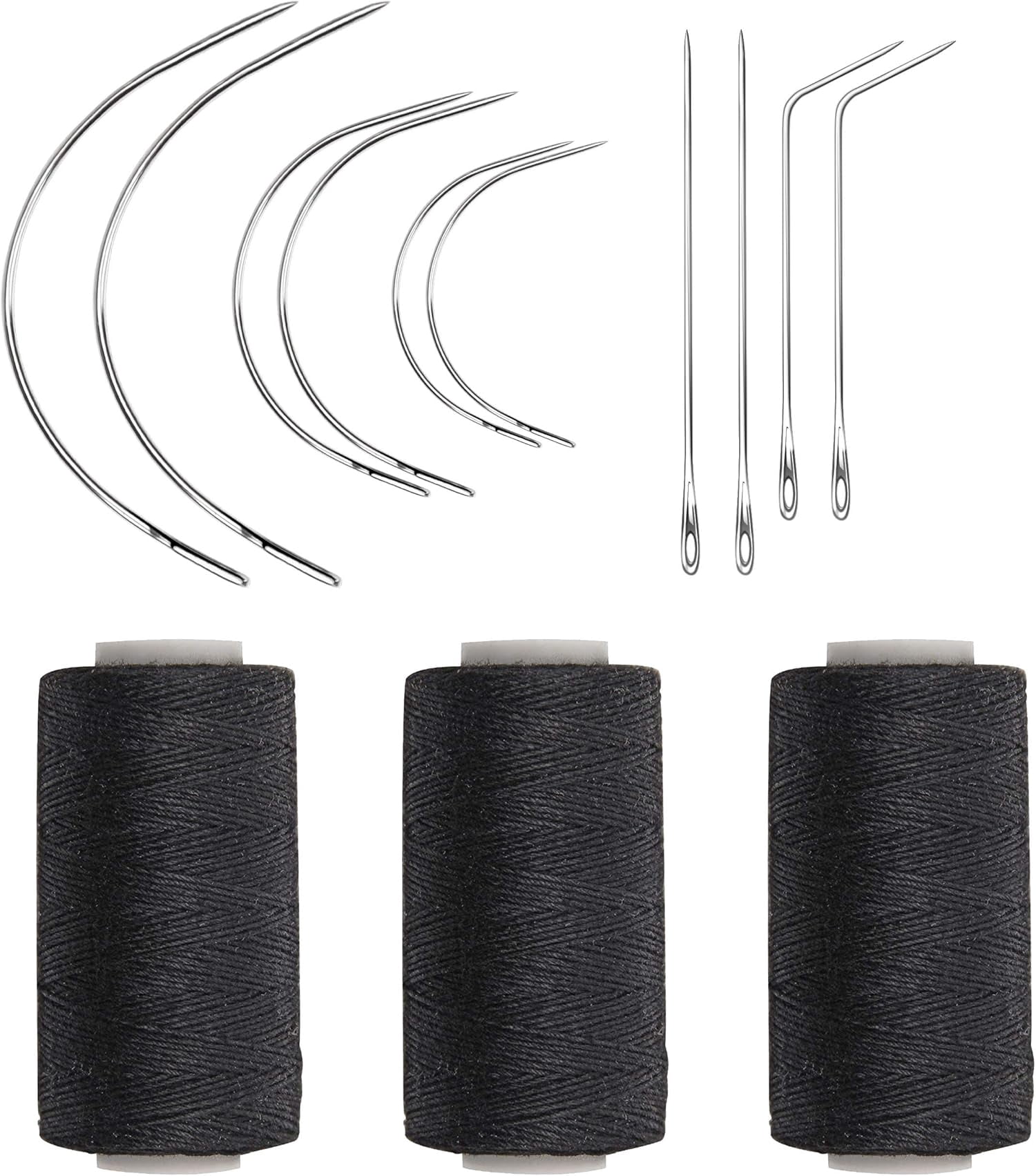 Weaving Combo Deal Black Thread with 10 count for Making Wig Sewing ...