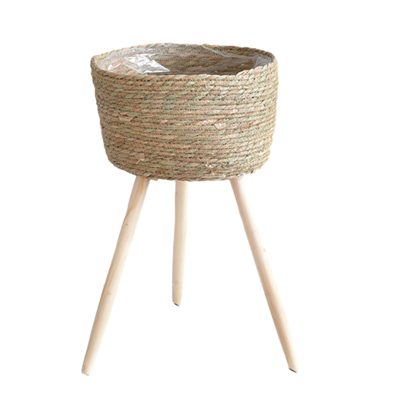 Weaving Flower Pots Plant Vase Rack Landscape Living Room Floor ...