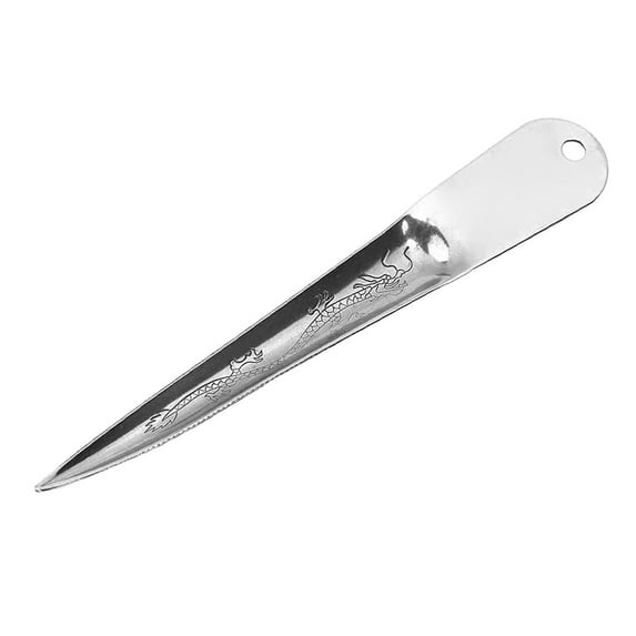 Weaving Tool for Rattan Crochet Maintenance Craft DIY Hand Weaving, Manual Woven Rattan Weaving Hardware Tool for Wicker, Furniture Auxiliary Argent