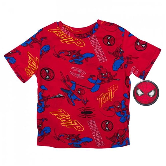 Web Action Youth T-Shirt, Red - Size 4