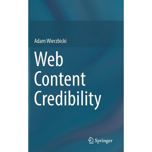 Web Content Credibility, (Hardcover)