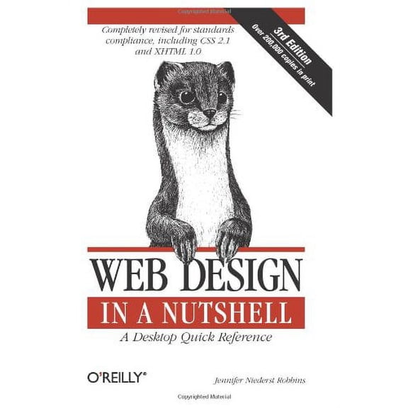 Web Design in a Nutshell: A Desktop Quick Reference (Paperback)