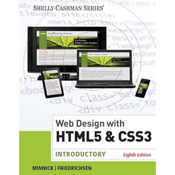 Pre-Owned Web Design with HTML & Css3: Introductory (Paperback) 1305585763 9781305585768