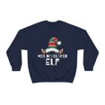 thumbnail image 1 of Web Developer Elf Unisex Sweatshirt, S-2XL Christmas Holidays Xmas Elves, 1 of 9