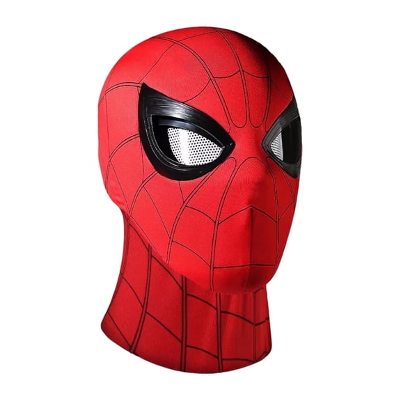 Web Hero Spider Face Mask, Superhero Cosplay Mask, Spider Shell Headgear, Halloween Spider Costume Accessory, Web Hero Spider Shell Full Face Mask Adult Superhero Cosplay Head Cove, One Size