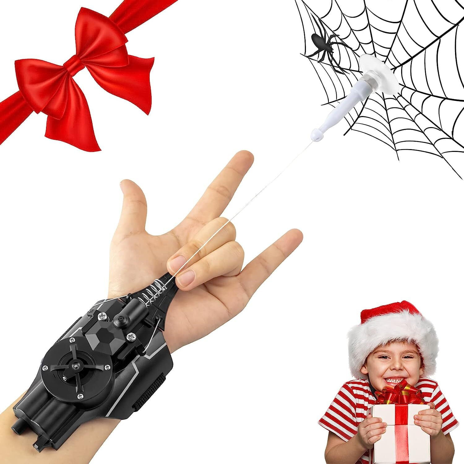 Web Launcher String Shooters Toy, Cool Gadgets Spider String Shooter Real  Silk-Can Grab Small Objects, Superhero Role-Play Cool Stuff Fun Toys Great