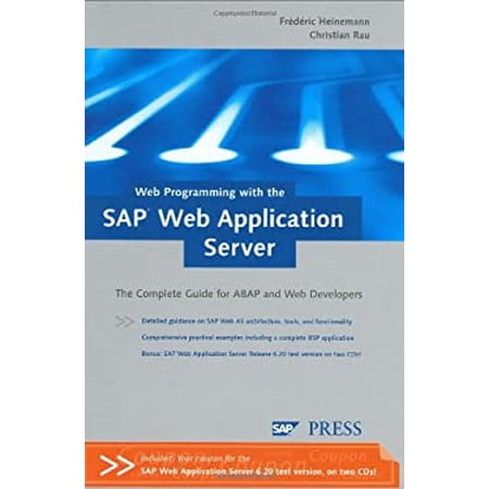 Pre-Owned Web Programming with the SAP Web Application Server: The Complete Guide for ABAP and Web Developers (Hardcover) 1592290132 9781592290130