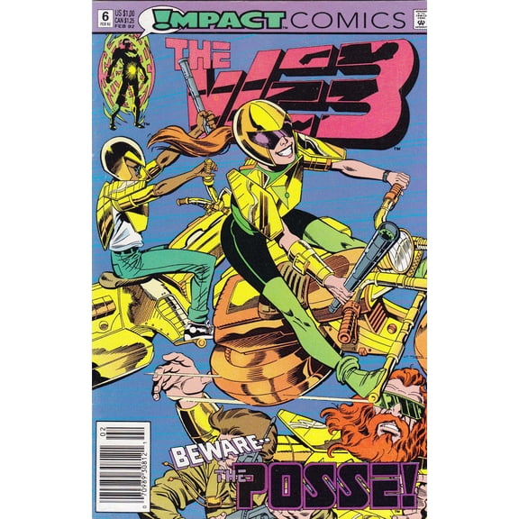 Web, The #6 (Newsstand) VF ; Impact Comic Book