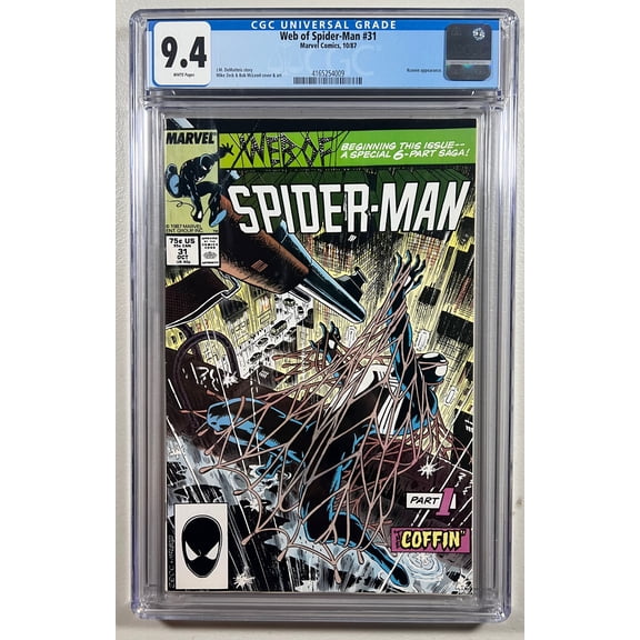 Web of Spider-Man #31 - CGC 9.4 Comic Book