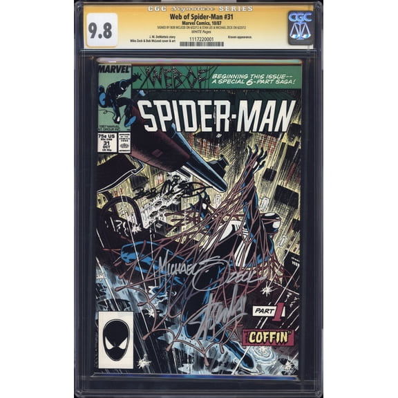 Web of Spider-Man #31 - CGC 9.8 Comic Book