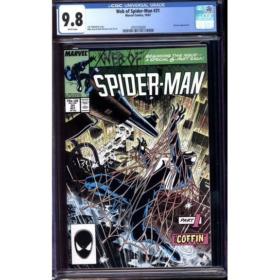Web of Spider-Man #31 - CGC 9.8 Comic Book