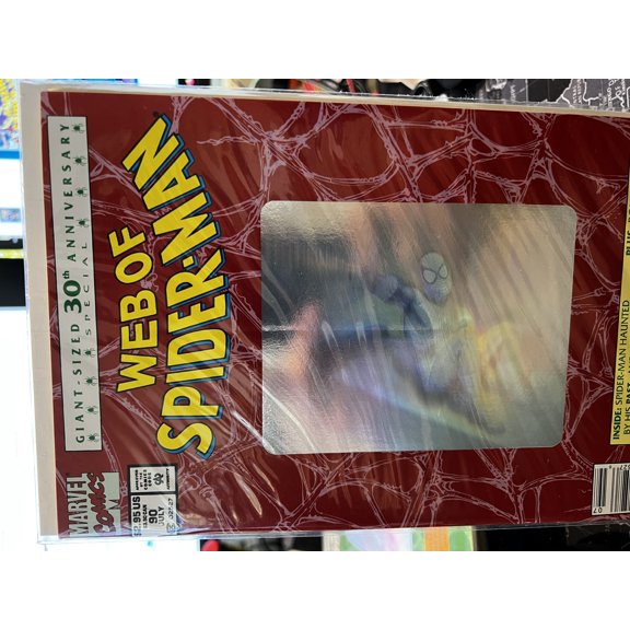 Web of Spider-Man #90 | Newsstand 1st Print Holo Spider-Man