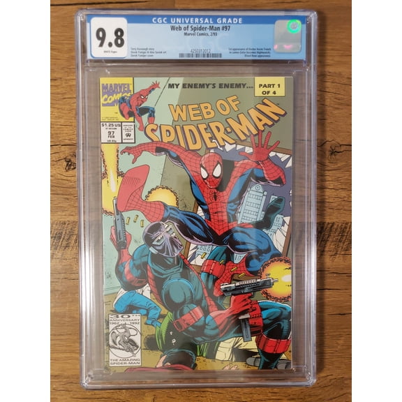 Web of Spider-Man #97 - CGC 9.8 Comic Book