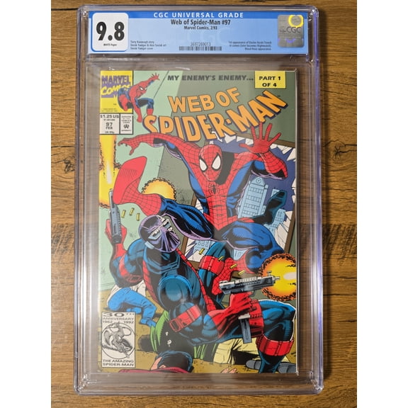 Web of Spider-Man #97 - CGC 9.8 Comic Book
