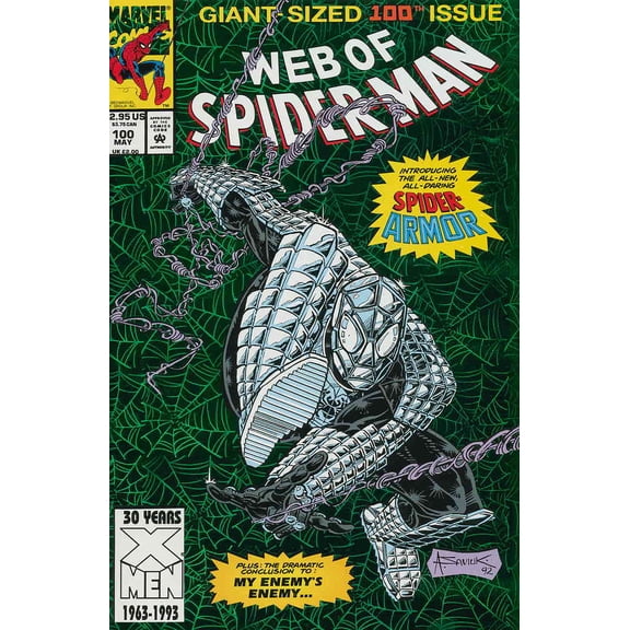 Web of Spider-Man, The #100 VF ; Marvel Comic Book