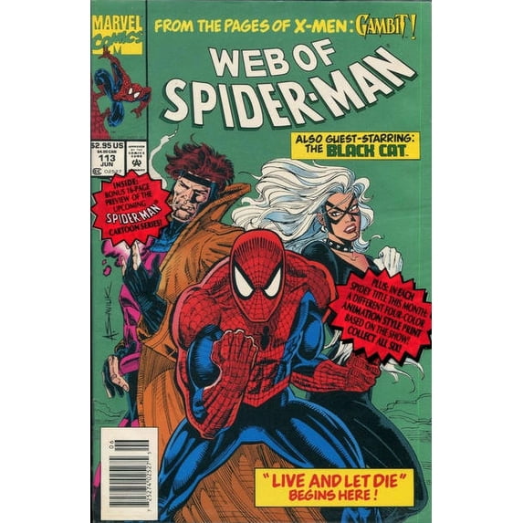Web of Spider-Man, The #113 (Newsstand) (in bag) VF ; Marvel Comic Book