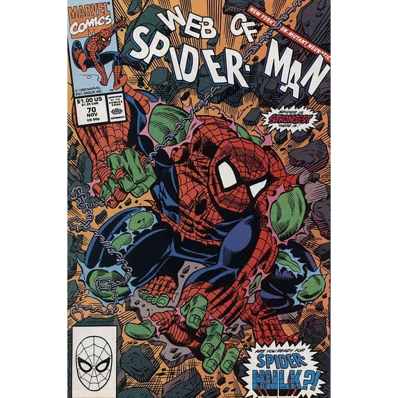 Web of Spider-Man, The #70 VF ; Marvel Comic Book
