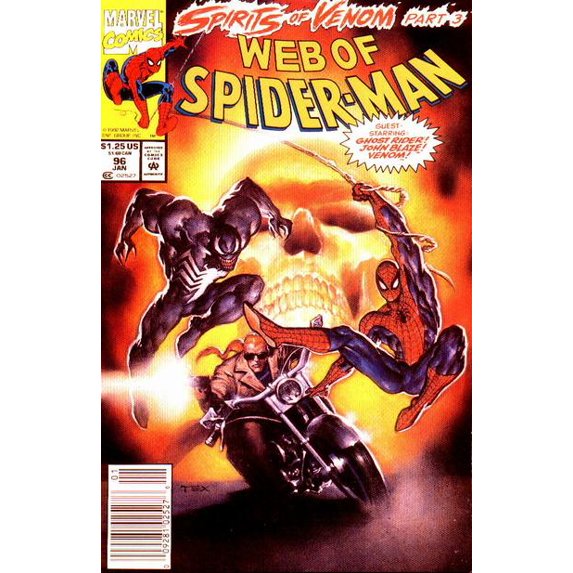 Web of Spider-Man, The #96 (Newsstand) VF ; Marvel Comic Book