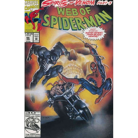 Web of Spider-Man, The #96 VF ; Marvel Comic Book