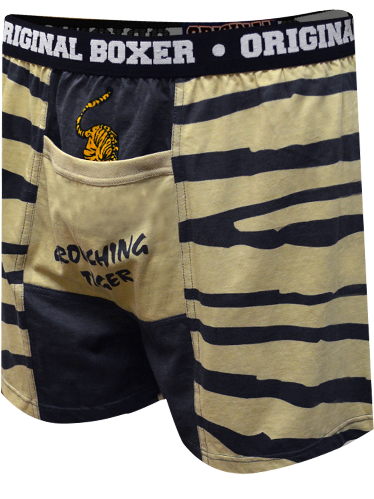 Mens Crouching Tiger in Your Shorts Boxer Shorts (Small)