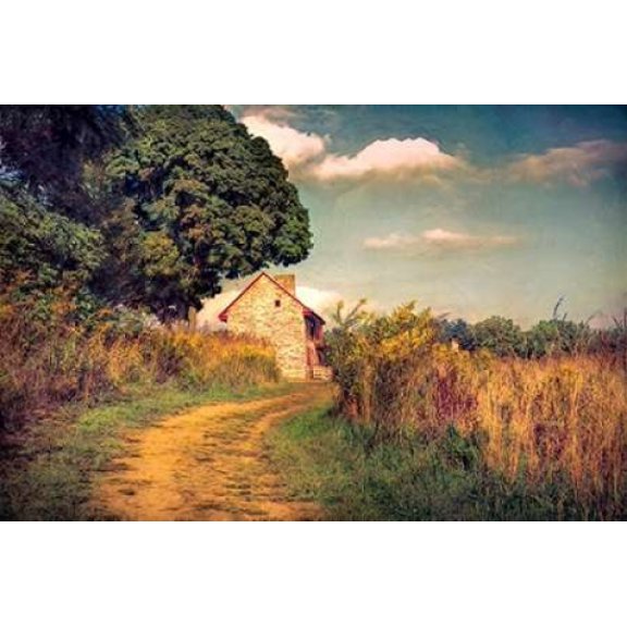 Webb Farm House Canvas Art - John Rivera (24 x 36)