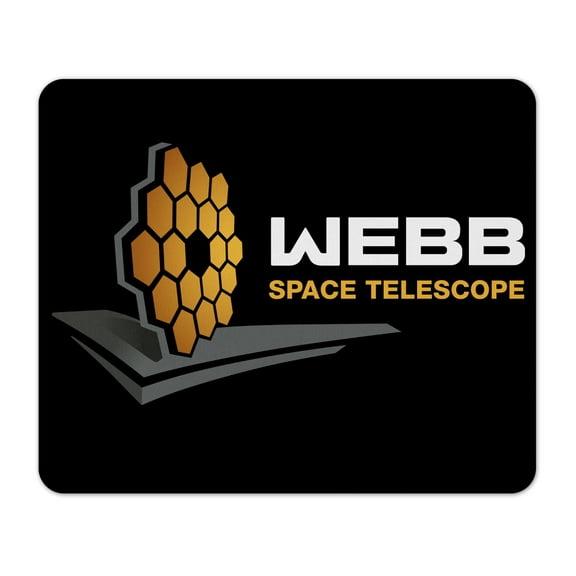 Webb Space Telescope Logo Mousepad