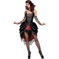 thumbnail image 1 of Webbed Mistress Adult Halloween Costume, 1 of 2