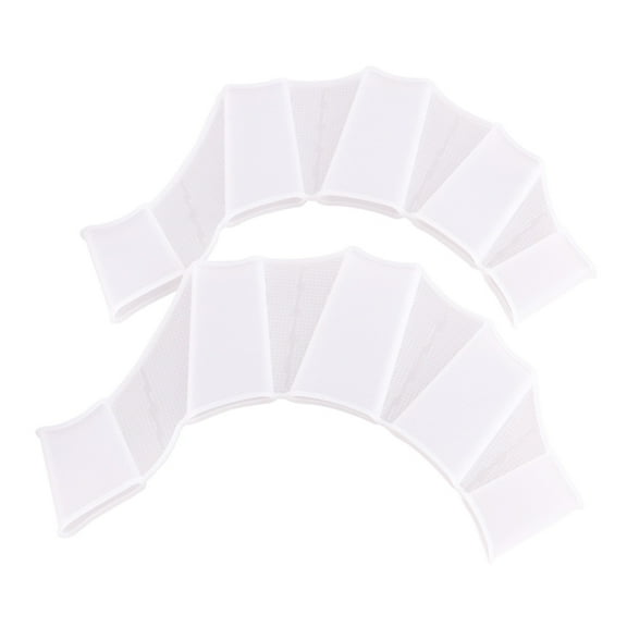 Webbed Swim Gloves Finger Frog Type Water Gear Paddle Fins for Aquatic Training