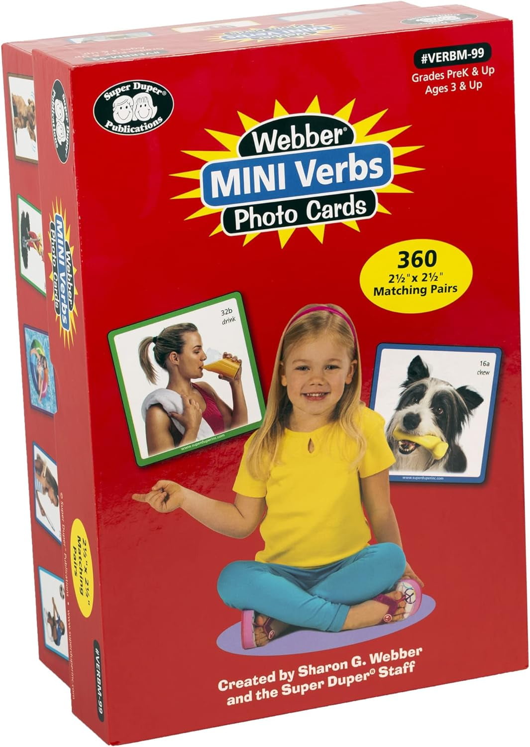 Webber Verbs Photo Flash Cards Educational Resource For Children