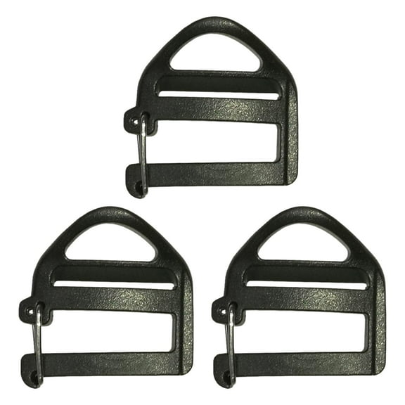 Webbing Buckle Hardware Fastener Replacement Release Buckles Clips for Outdoor Backpack Repairing Camping Luggage Straps 3pcs