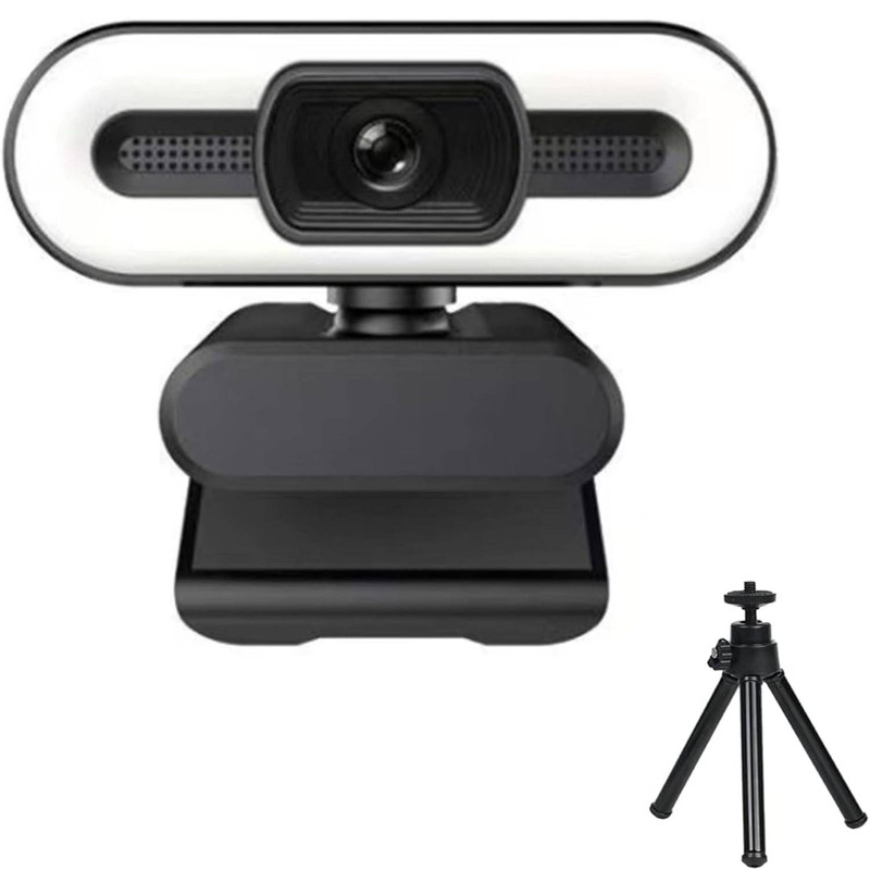 Webcam, 1080P Webcam with Microphone for Desktop, Laptop Camera Plug ...