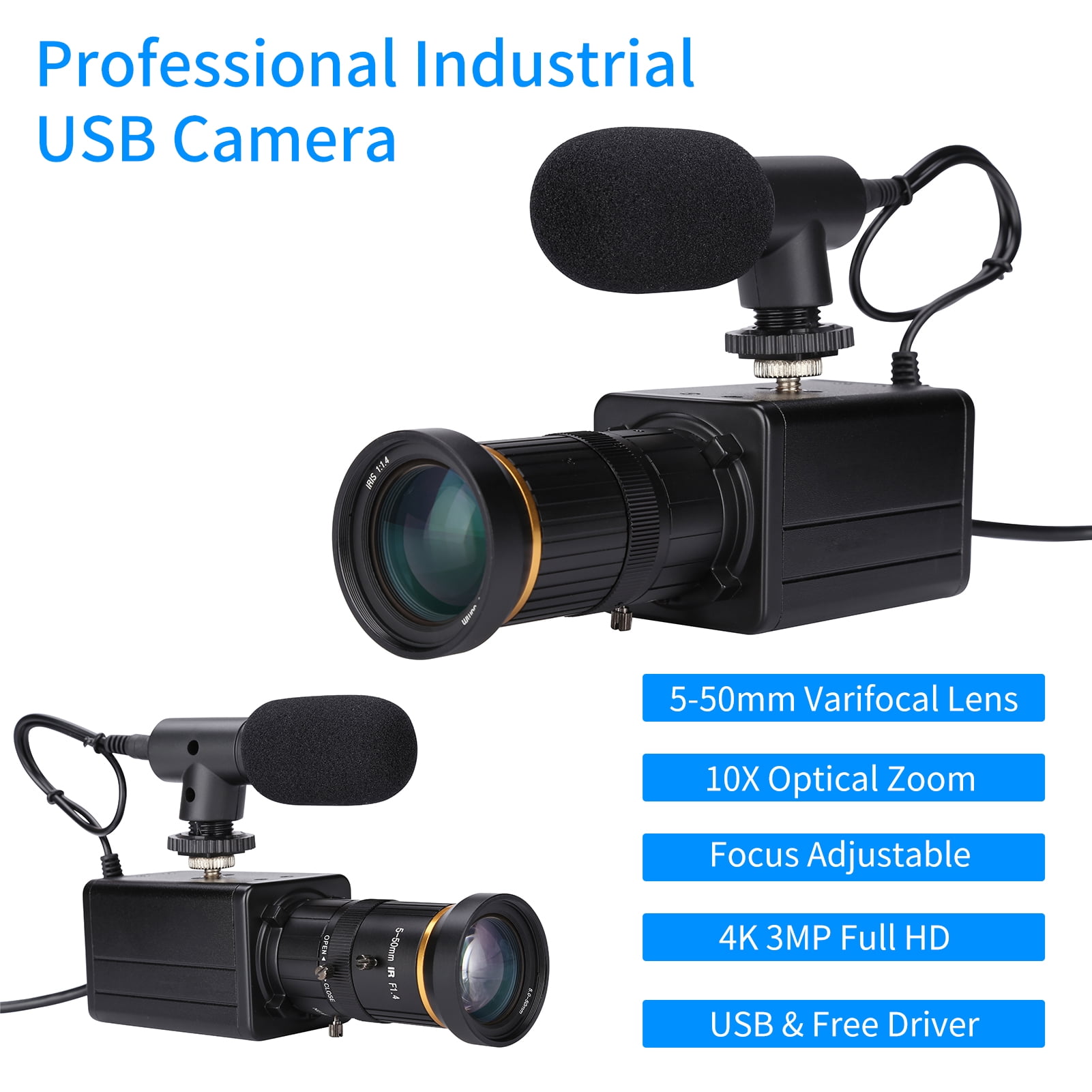 Webcam,10x Optical Manual Play With Camera Computer 4k Camera Manual Auto Compensation Conference Online Comaptible With Window Auto Compensation Comaptible With Video Conference Dsfen