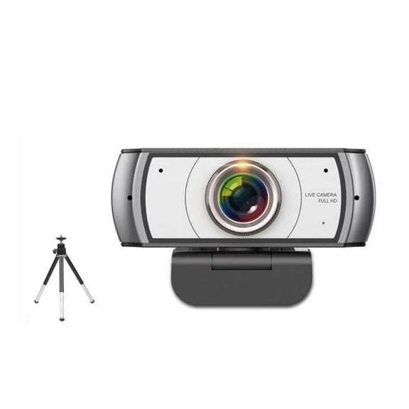 Webcam 120 Wide Angle Webcam Full HD 1080P With Tripod For Conferencing, Live Streaming, Recording ,HD Video