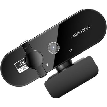 Webcam, 4K Highly Clearly Webcam with Microphone for PC, Desktop Computer, laptop, with a USB 2.0, Auto Focused, for Home Video Calls and Interactive Streaming, Recording Conference Calls, Games