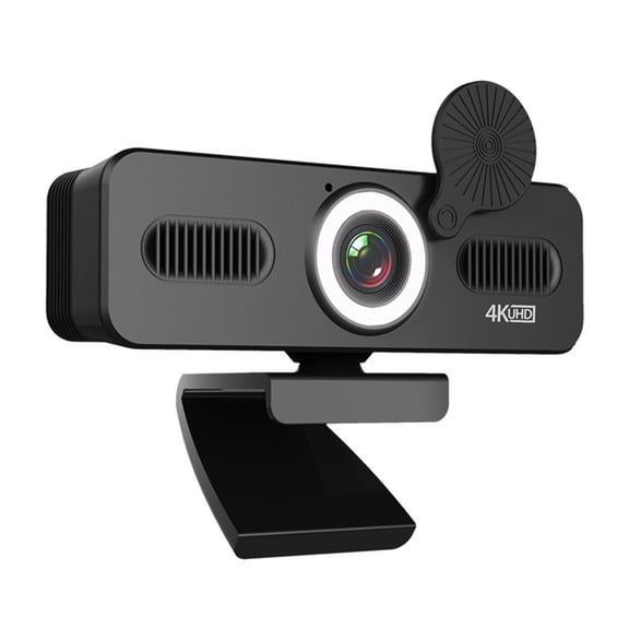 Webcam 4k USB Webcam 1080P Web Camera With Microphone Web Cam For PC Computer Laptop Video Mini Camera With Webcam Cover ,Full Clarity
