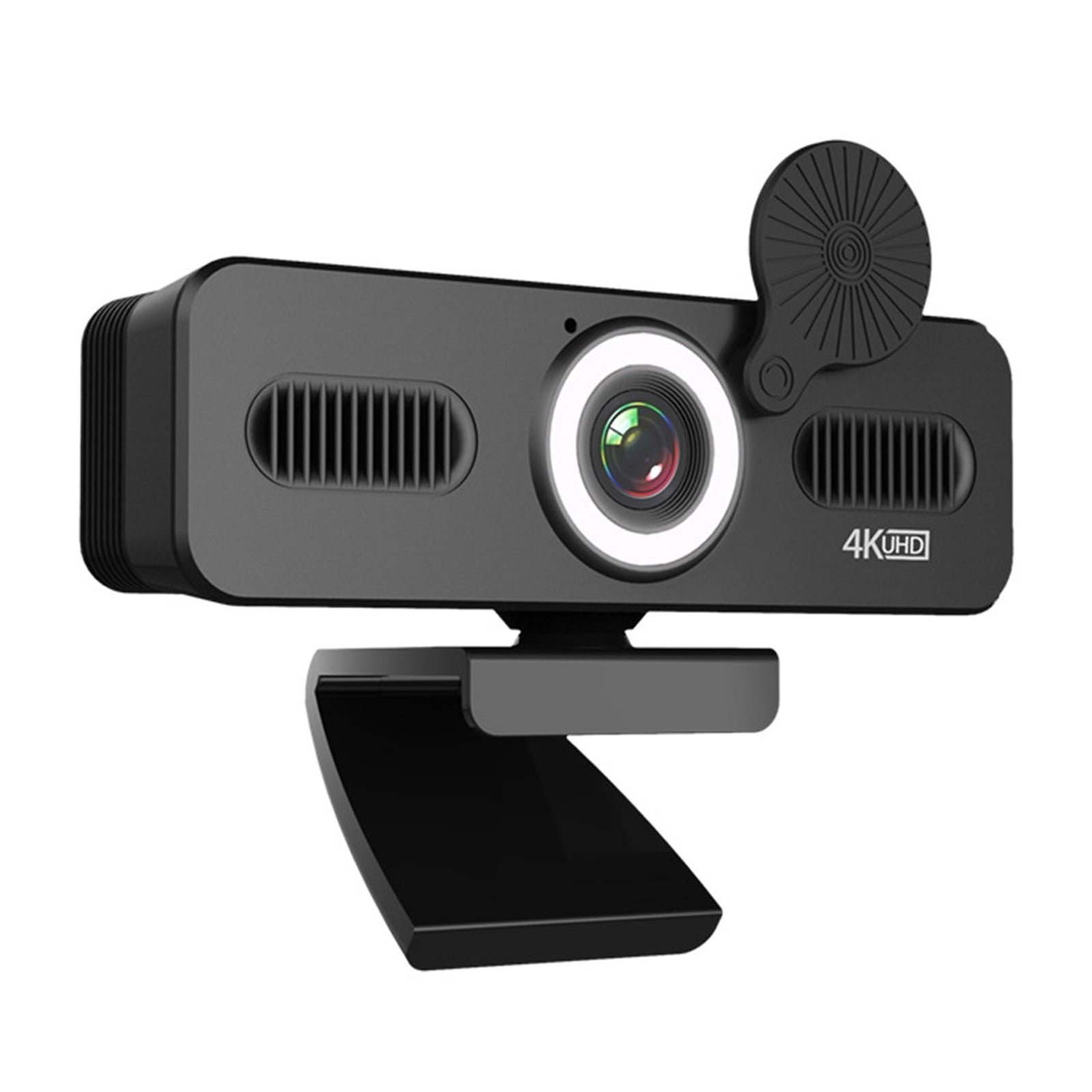Webcam 4k USB Webcam 1080P Web Camera With Microphone Web Cam For PC Computer Laptop Video Mini Camera With Webcam Cover ,HD Video