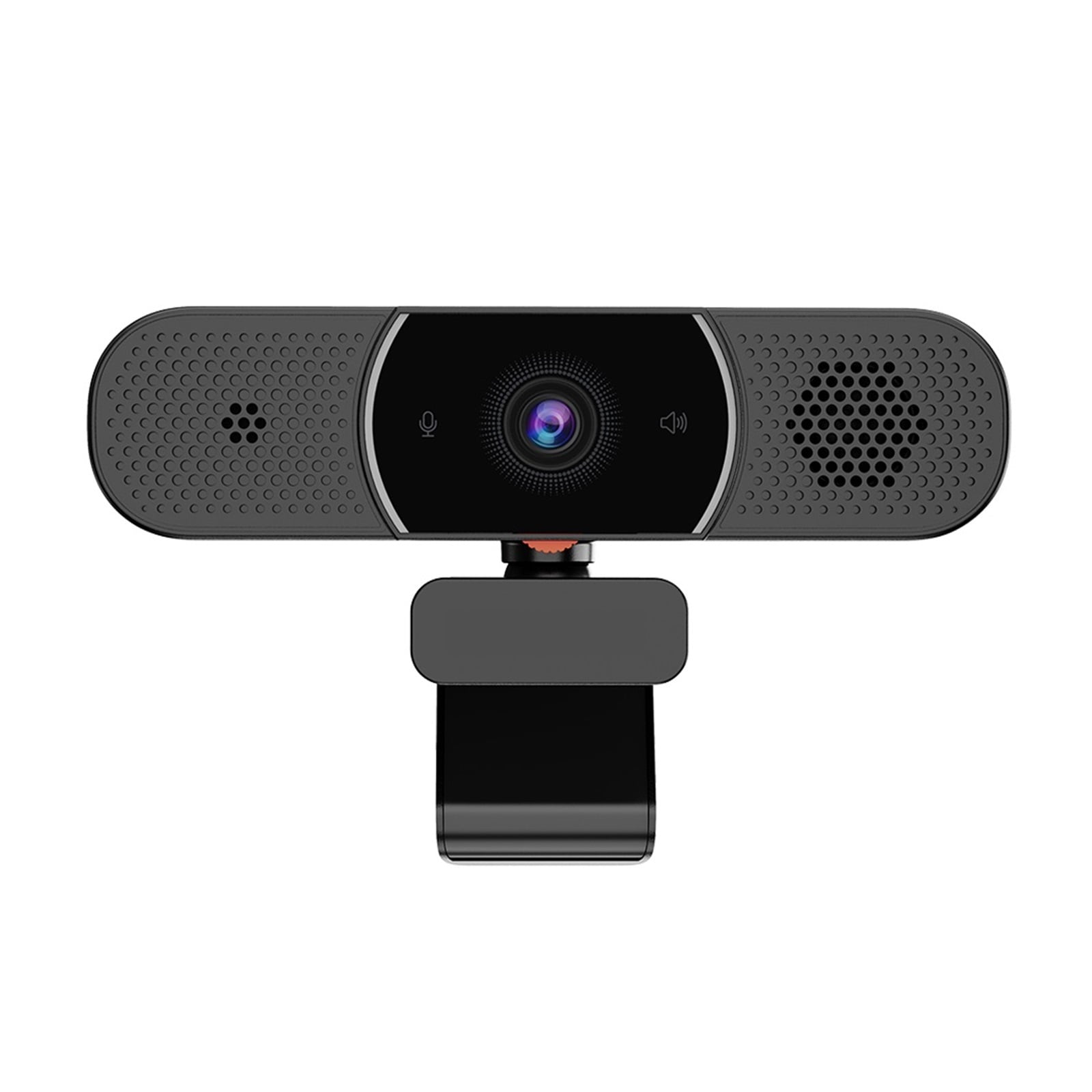 Webcam All-in-One 2K Webcam With AI Microphone Speaker Privacy Cover USB Computer Camera For Conferencing For Conferencing, Live Streaming, Recording ,HD Video