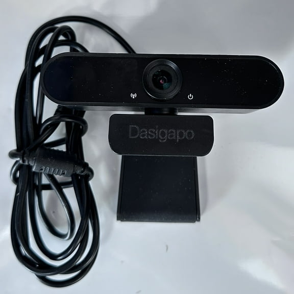 Dasigapo Webcam, Autofocus, 73 View Angle, Computer Camera w/Privacy Cover and Microphone, 1080P HD Webcam for PC, Plug and Play USB Webcam for Video Calling/Zoom/Skype/Teams/Webex
