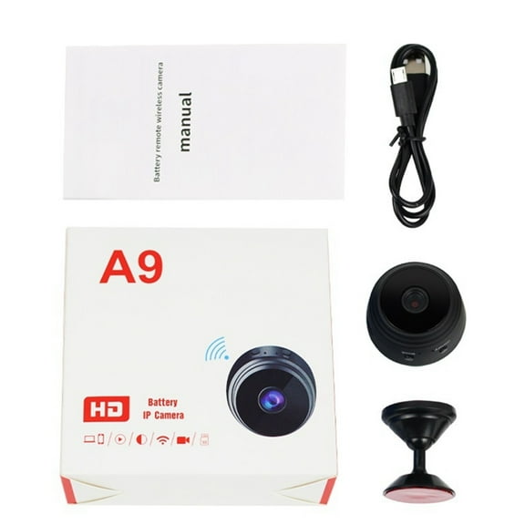 Webcam | Camera Espion WiFi 1080P with Night for Home and Surveillance Internal/External Network Camera