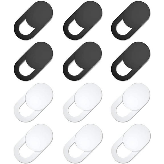 Webcam Cover, Phone Camera Cover Slim, Laptop Webcam Cover Slide Protects Your Privacy Online, Slide Slide Web Camera Cover Sticker Laptop Webcam Blocker for Smartphone Tablet Laptop, Macbook, iMac