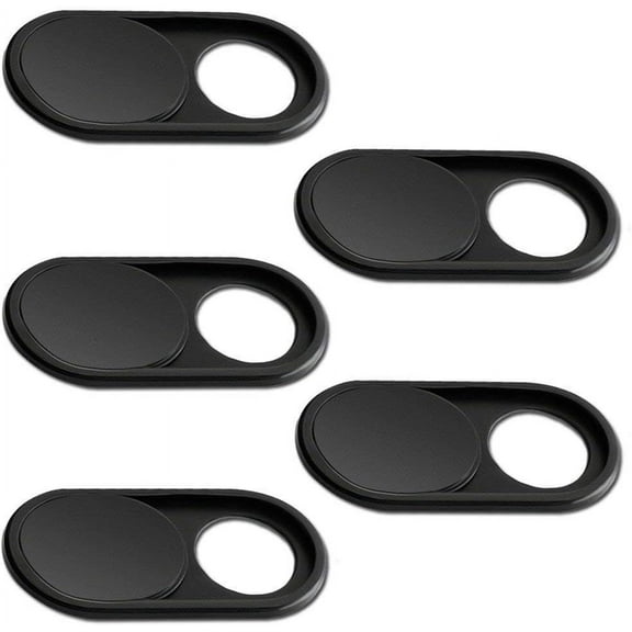 Webcam Cover Slide [5 Pack], 0.023-Thin Metal Camera Cover for Laptop, MacBook Pro, MacBook Air, iPad, iMac, PC, iPhone 8/7 Plus, Privacy Covers