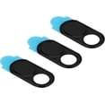 thumbnail image 1 of Webcam Cover Slide, Laptop Web Camera Cover, Metal Lens Cap, Protect Your (Black), 1 of 5