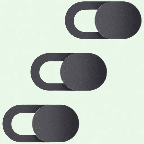 Webcam Cover Slide, Ultra-Thin Camera Covers for Laptop MacBook iPad Pro iMac Cell Phone