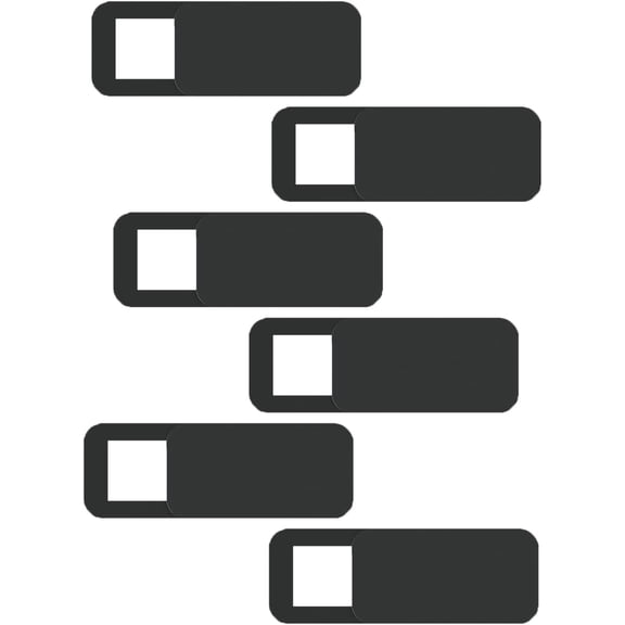 Webcam Cover Slider, Laptop Camera Cover 0.02in Ultra-Thin fits Echo Spot Smartphones Tablets Macbooks Computers Desktops with Adhensive, Protecting and Securtiy